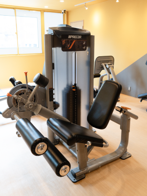 レッグエクステンション&カール